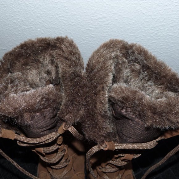 8.5 North Face Boots Waterproof Brown Women’s - Picture 8 of 8